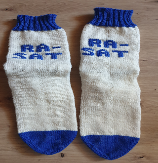 RaSat Socken *Danke*